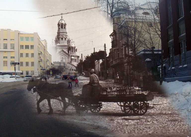 Старая новая москва на одном