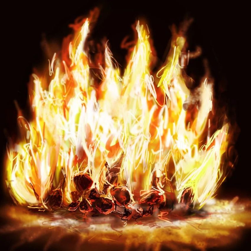 Пословицы про огонь 