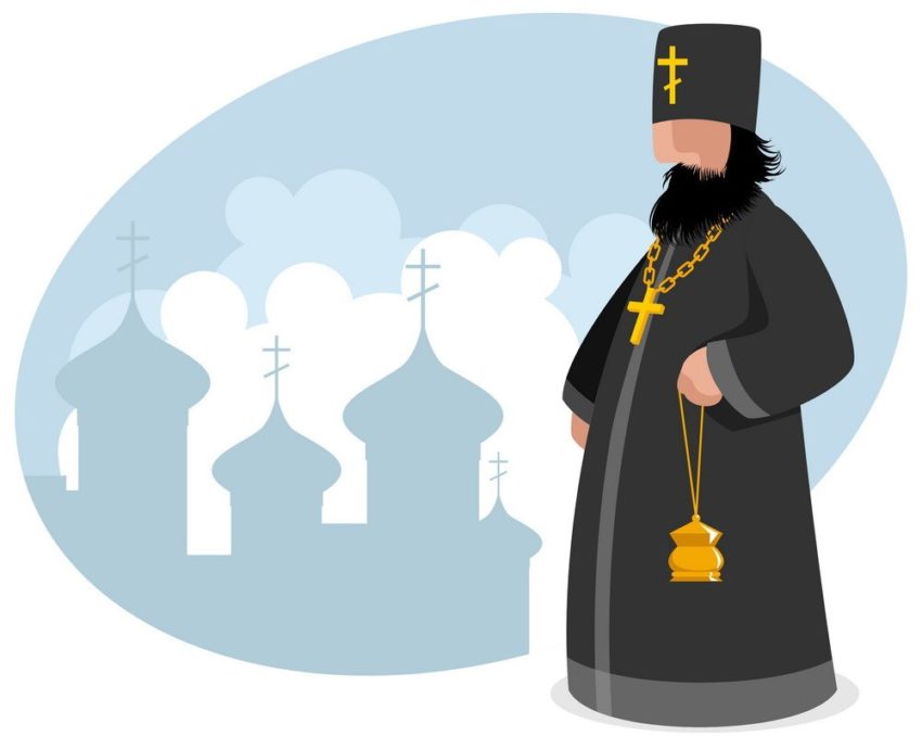 Пословицы про церковь, служителей церкви