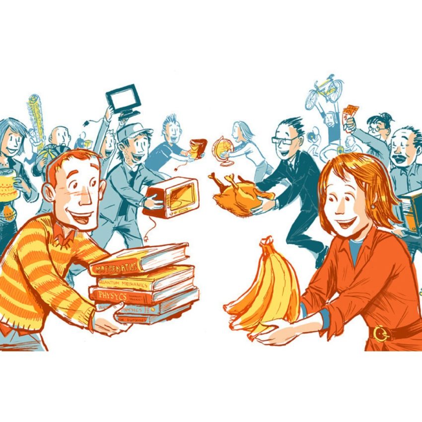 Пословицы про обмен