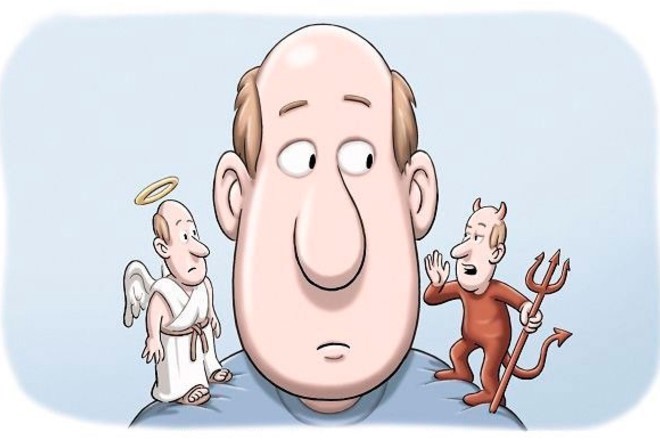 Кривит душой